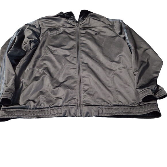Starter Mens Jacket Black Size 3XL 100% Polyester Zip Windbreaker Long Sleeve - Picture 1 of 12